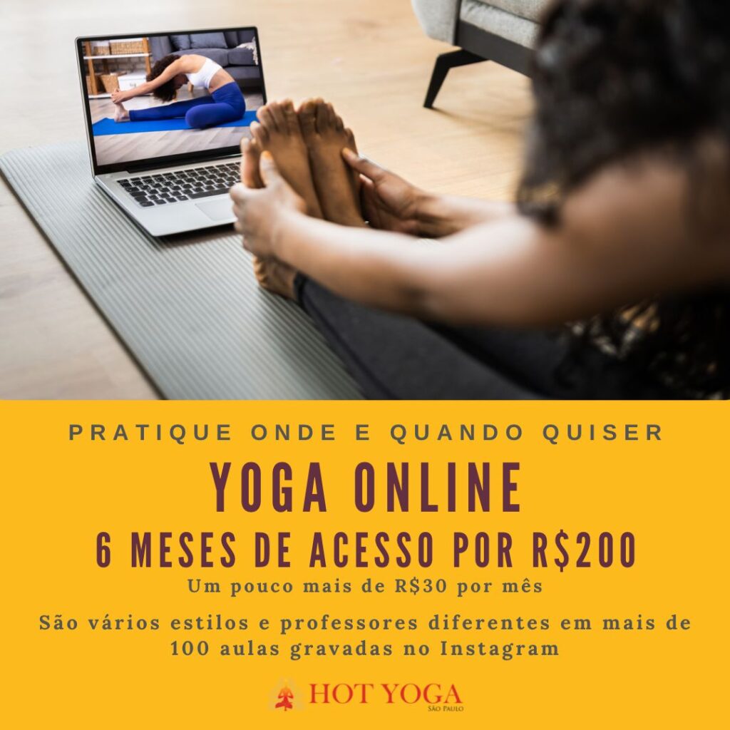 Aulas Online  Hot Yoga São Paulo